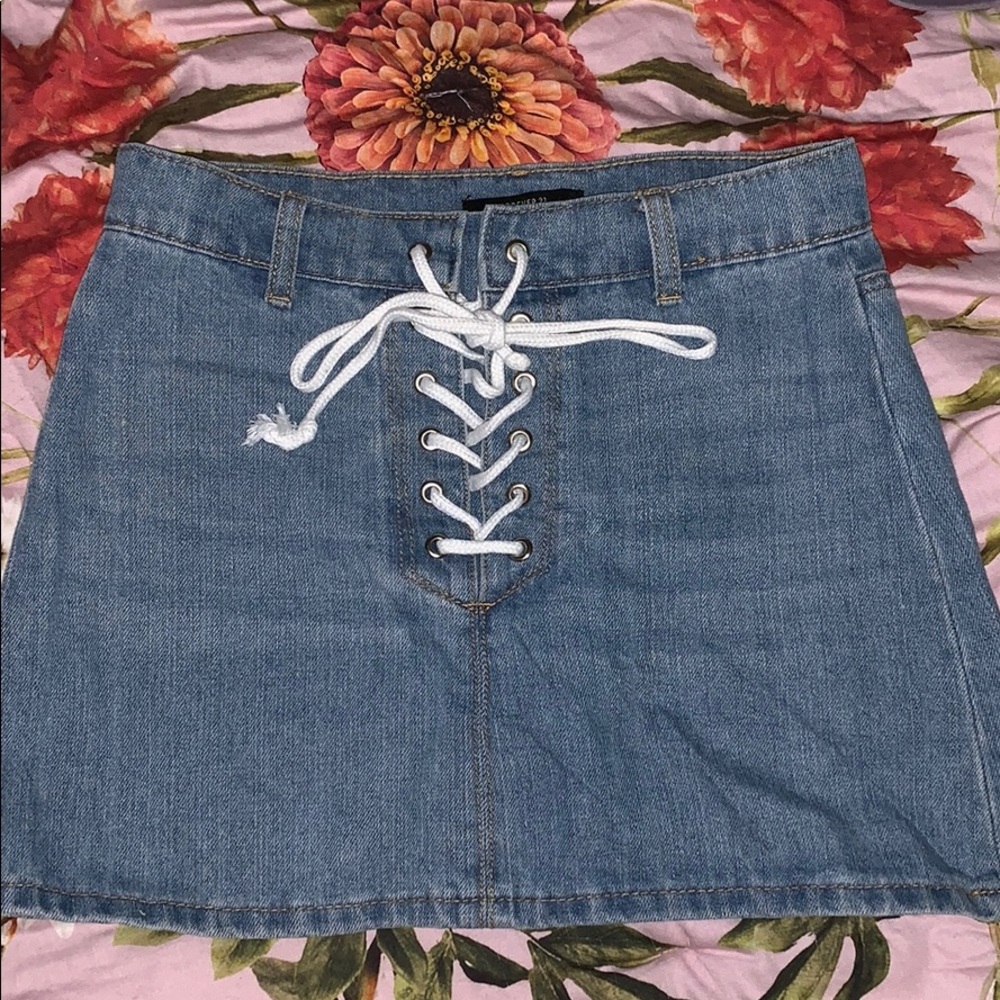Denim skirt